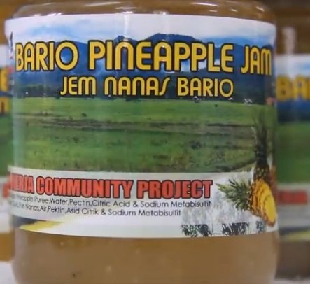 PROJEK MEMBUAT JEM NANAS BARIO